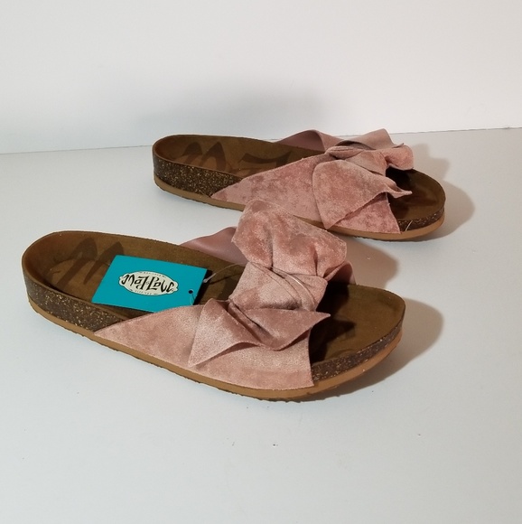 footbed sandals with bow